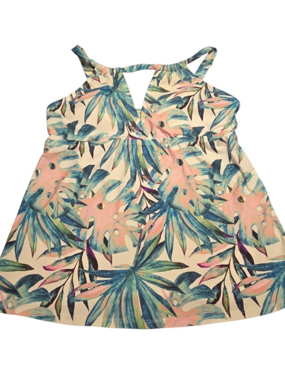 Alex Marie "Tropical Dreams" Tankini Top Size Small